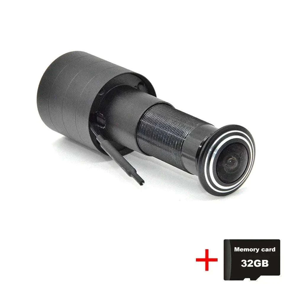 3MP WiFi Door Viewer Camera with Motion Detection & 2-Way Audio-Only Camera