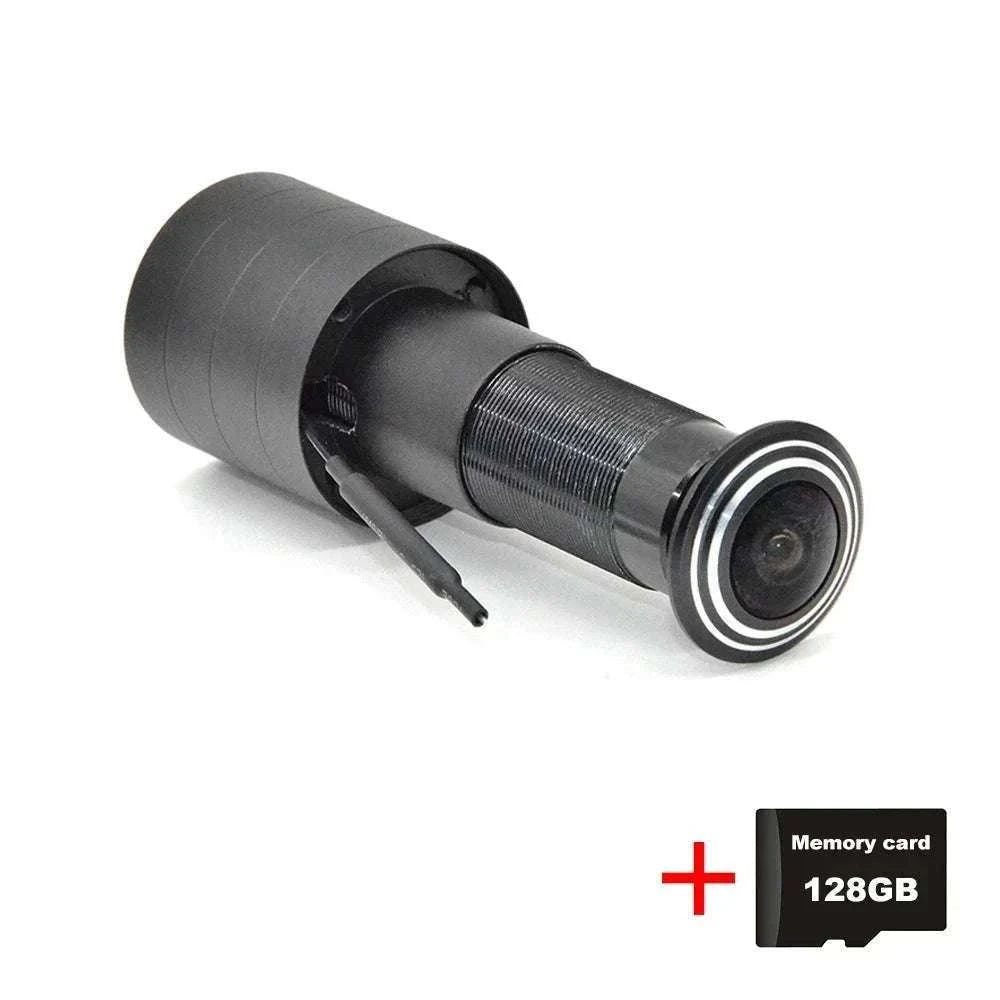 3MP WiFi Door Viewer Camera with Motion Detection & 2-Way Audio-Only Camera