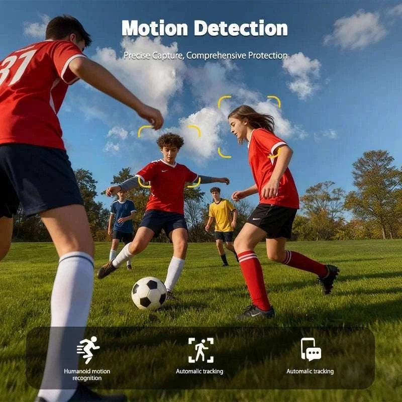 3MP WiFi PTZ Security Camera with 360° View & Two-Way Audio-
