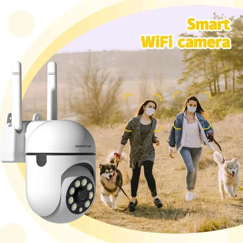 3MP WiFi PTZ Security Camera with 360° View & Two-Way Audio-WiFi NO Card / United States