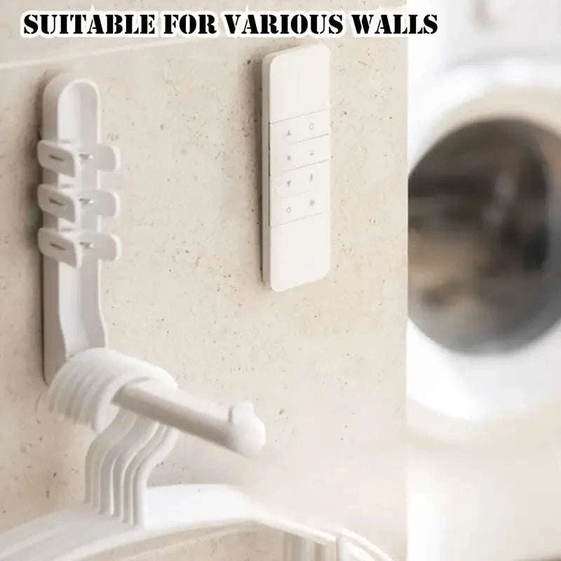 3pcs Magnetic Remote Holder – No-Drill Wall Mount Organizer-3pcs