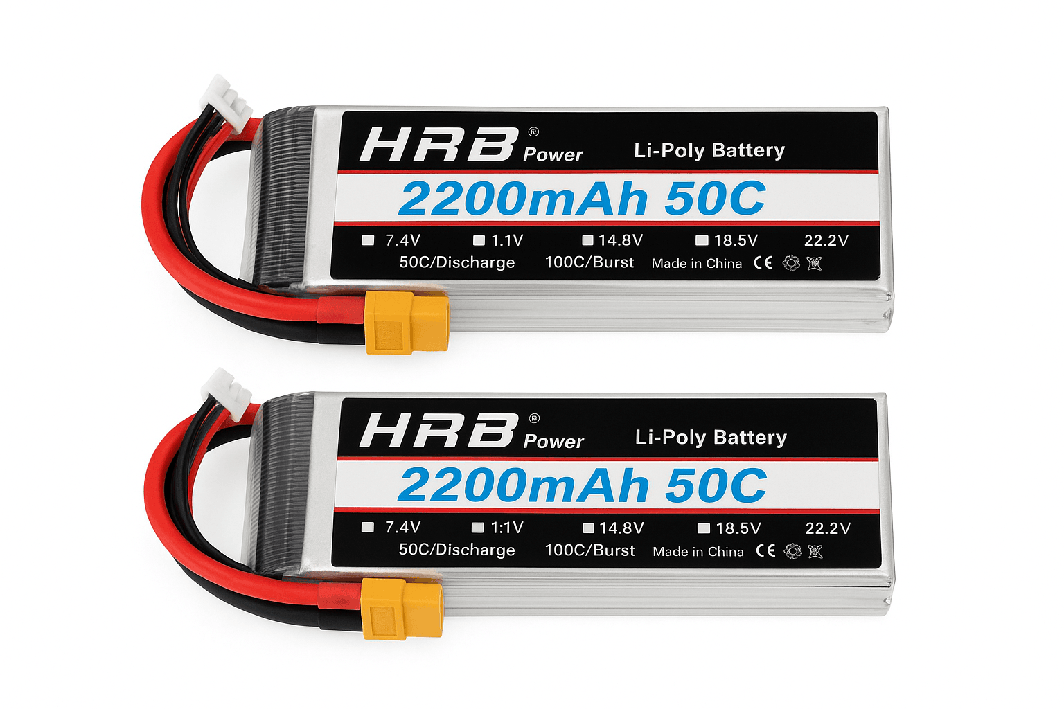 3S 2200mAh LiPo Battery with XT60 Plug for RC Models-3S 2200mah XT60 1PC / france