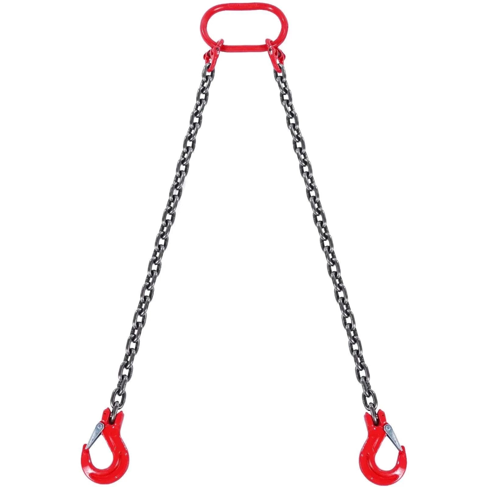 3T G80 Lifting Chain Sling 5ft with Grab Hooks for Engine Hoists-5ft 8mm / france