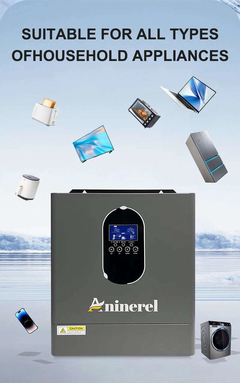4.2KW 110V Hybrid Off Grid Solar Inverter with 120A MPPT-4.2KW 120V 24V / United States