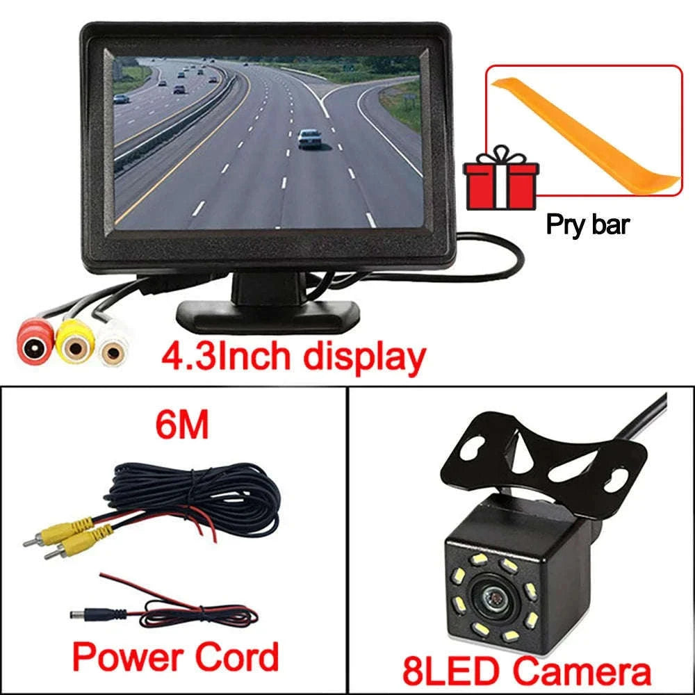 4.3 Inch Rear View Camera Monitor for Safer Parking-4.3Inch Display