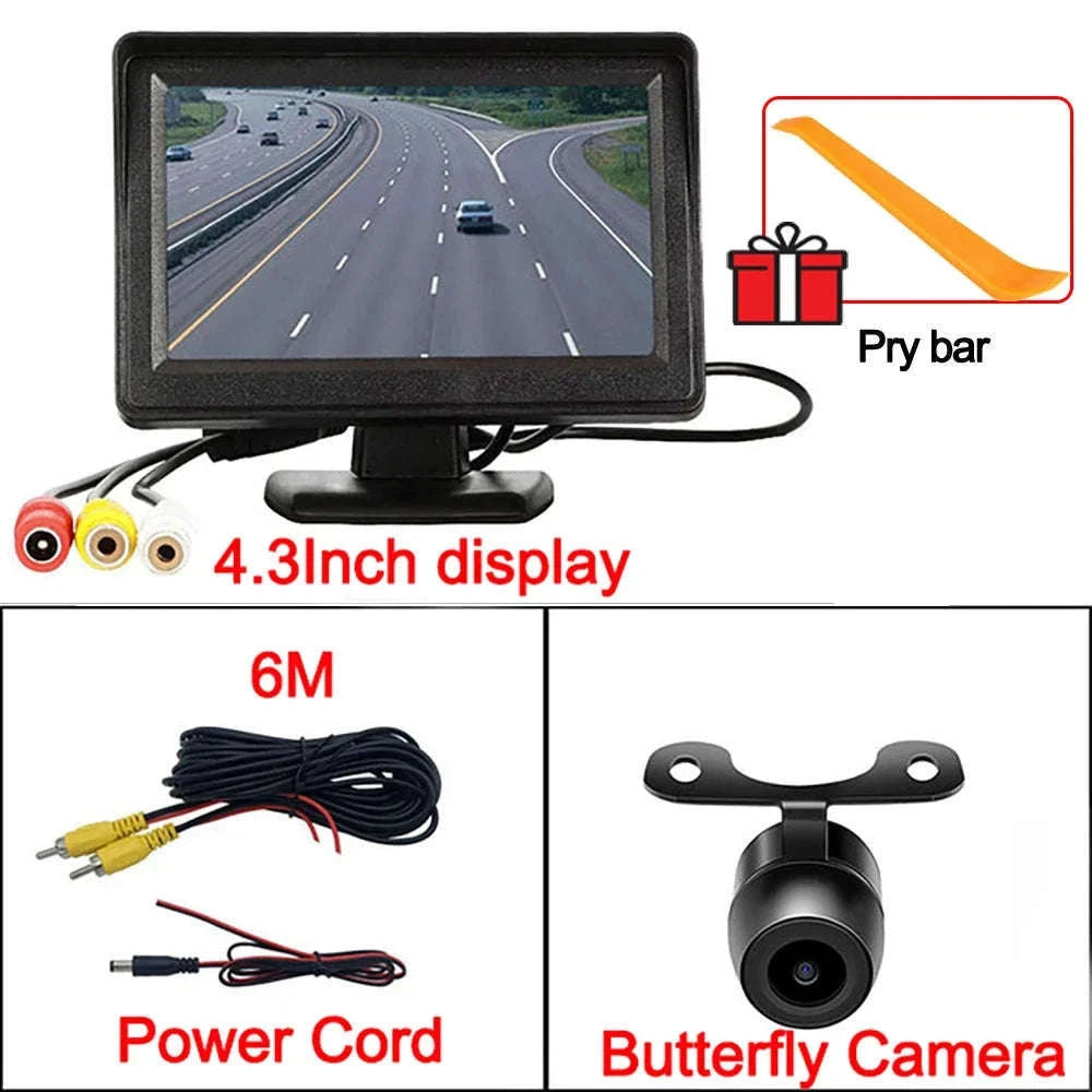 4.3 Inch Rear View Camera Monitor for Safer Parking-4.3Inch Display
