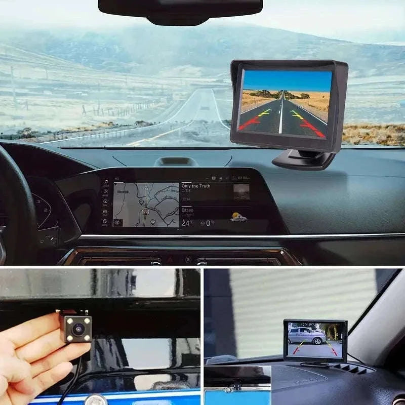 4.3 Inch Rear View Camera Monitor for Safer Parking-4.3Inch Display