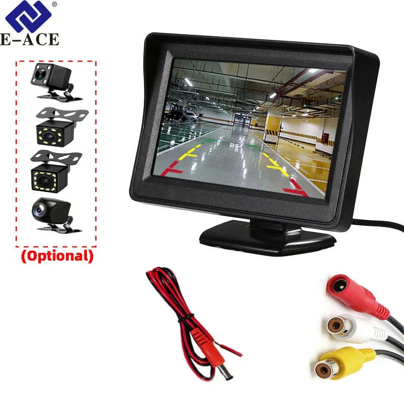 4.3 Inch Rear View Camera Monitor Screen for Car Parking-Only 4.3Inch Display / China Mainland