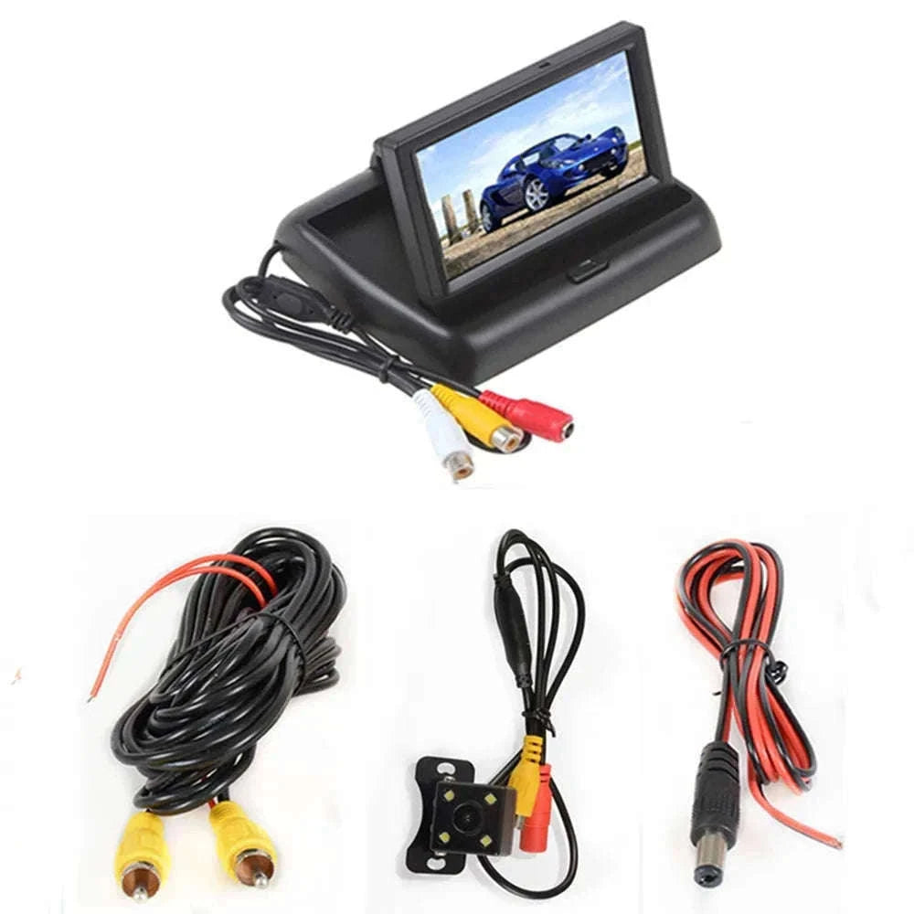 4.3 Inch TFT LCD Car Rearview Monitor for Clear Reversing-with camera wired01 / CHINA