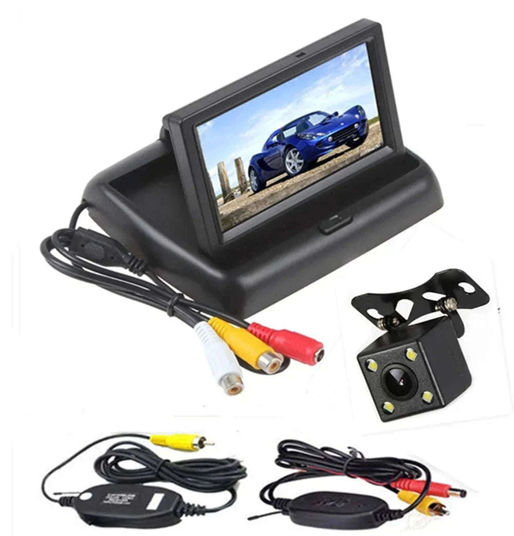 4.3 Inch TFT LCD Car Rearview Monitor for Clear Reversing-with camera wired01 / CHINA