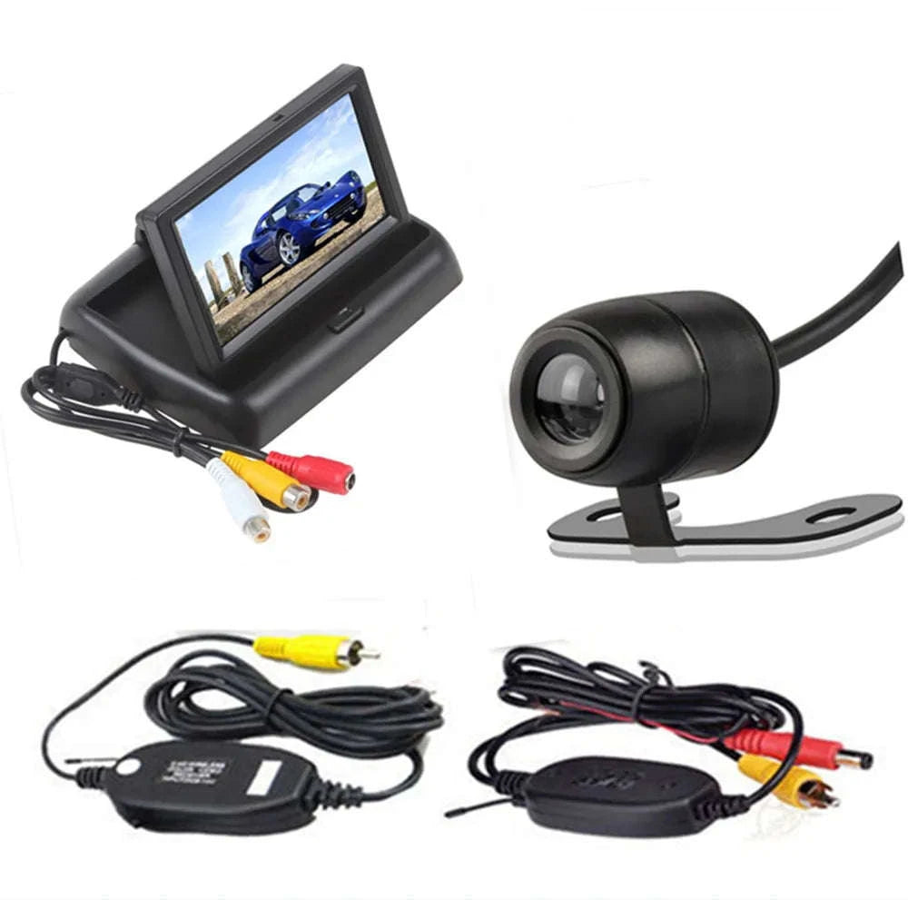4.3 inch TFT LCD Car Rearview Monitor-with camera wired01 / CHINA