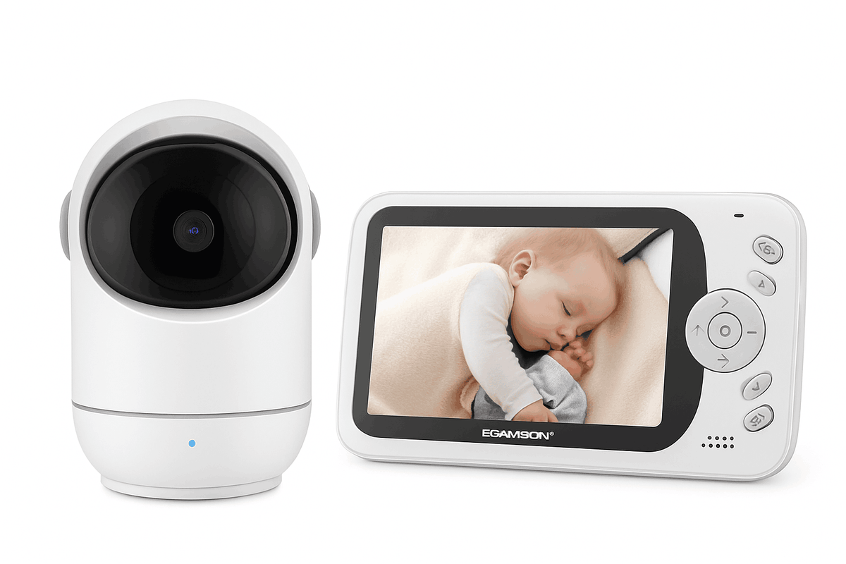 4.3” Wireless Baby Monitor with Pan-Tilt Camera-BOA-VB801-US / CHINA