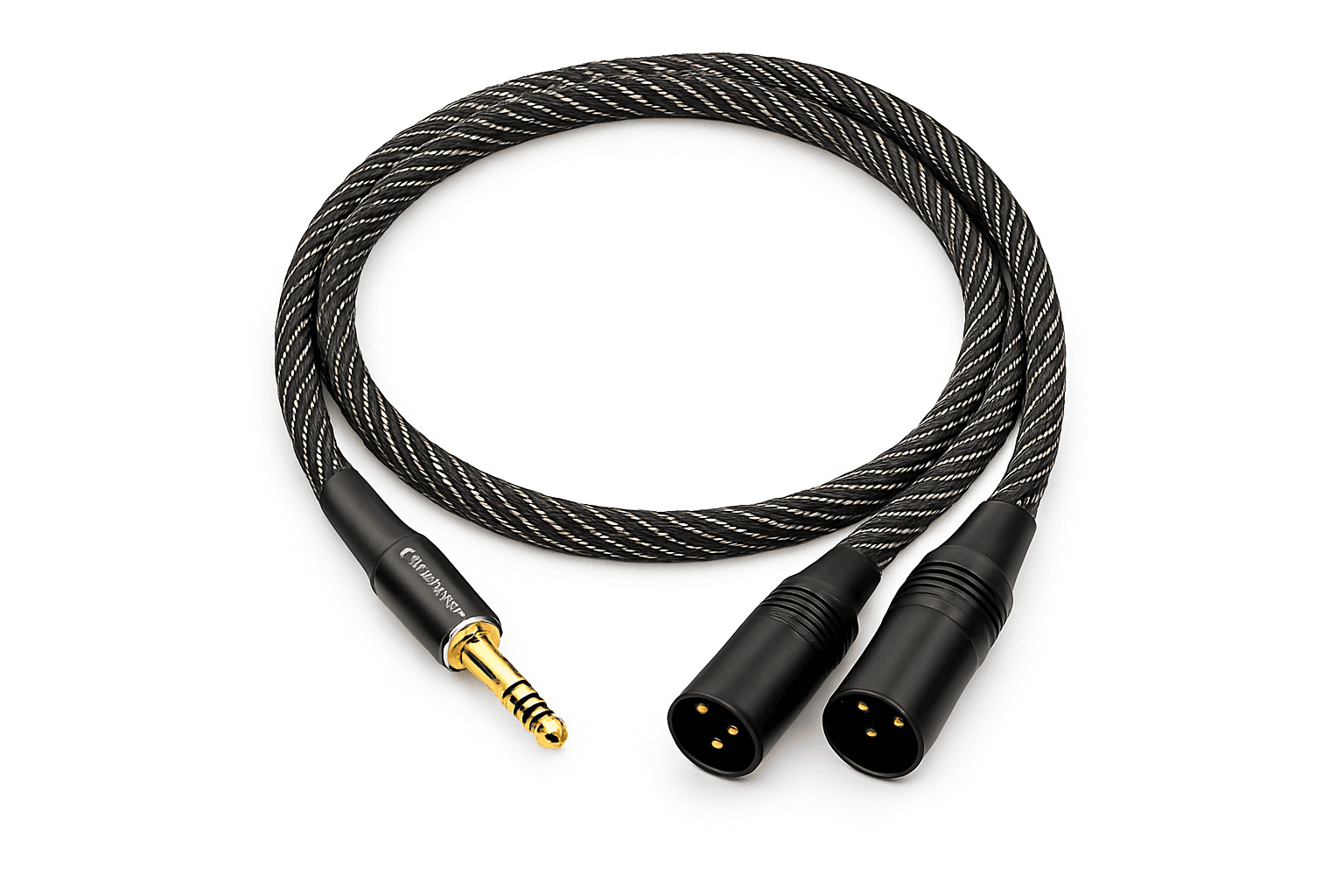 4.4mm Balanced to Dual XLR Cable for HiFi Audio and Studio Use-1.5m / 4.4mm to 2xlr male
