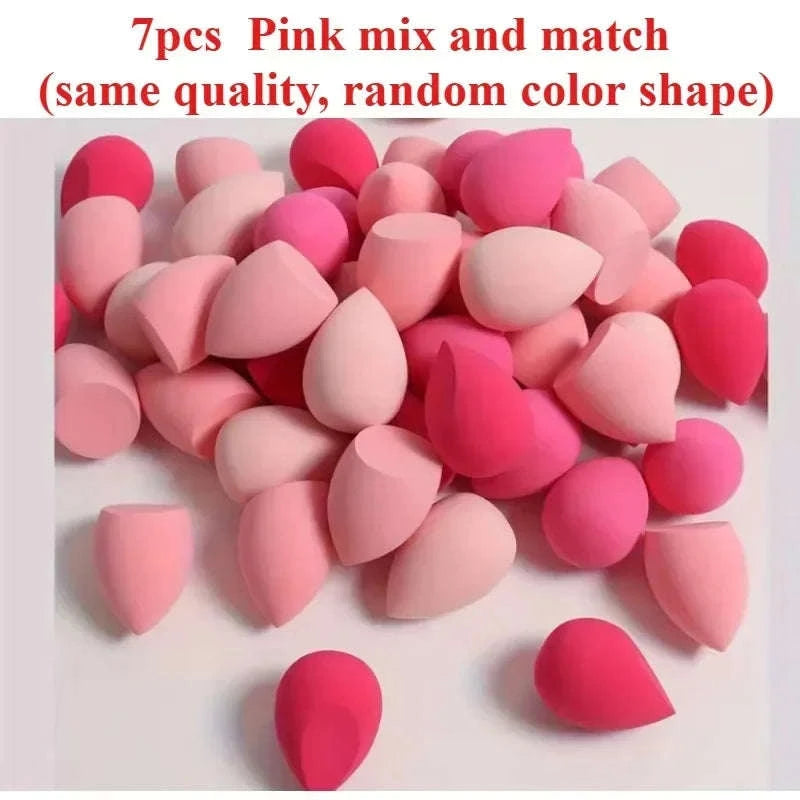4/7/18 Piece Makeup Sponge Set – Beauty Blender for Foundation & Powder-4pcsA-DFP