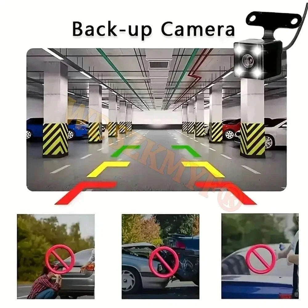 4-Channel 360° WiFi Dash Cam with 1080P Recording & Parking Monitor-X145-WIFI 24H / 64G