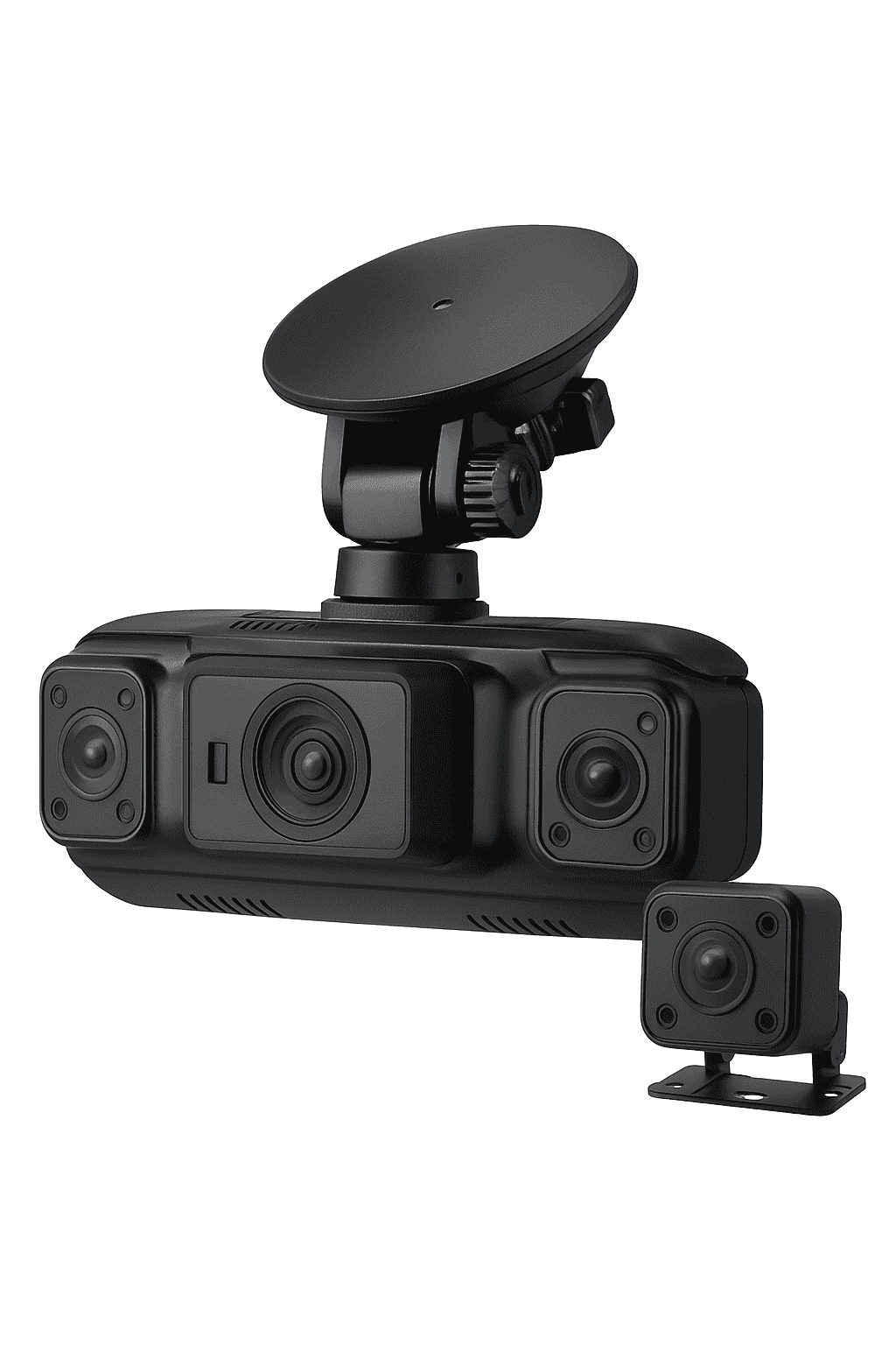 4-Channel Dash Cam 1080P WiFi Car DVR with Night Vision-No Hardwire kit / 32G Card