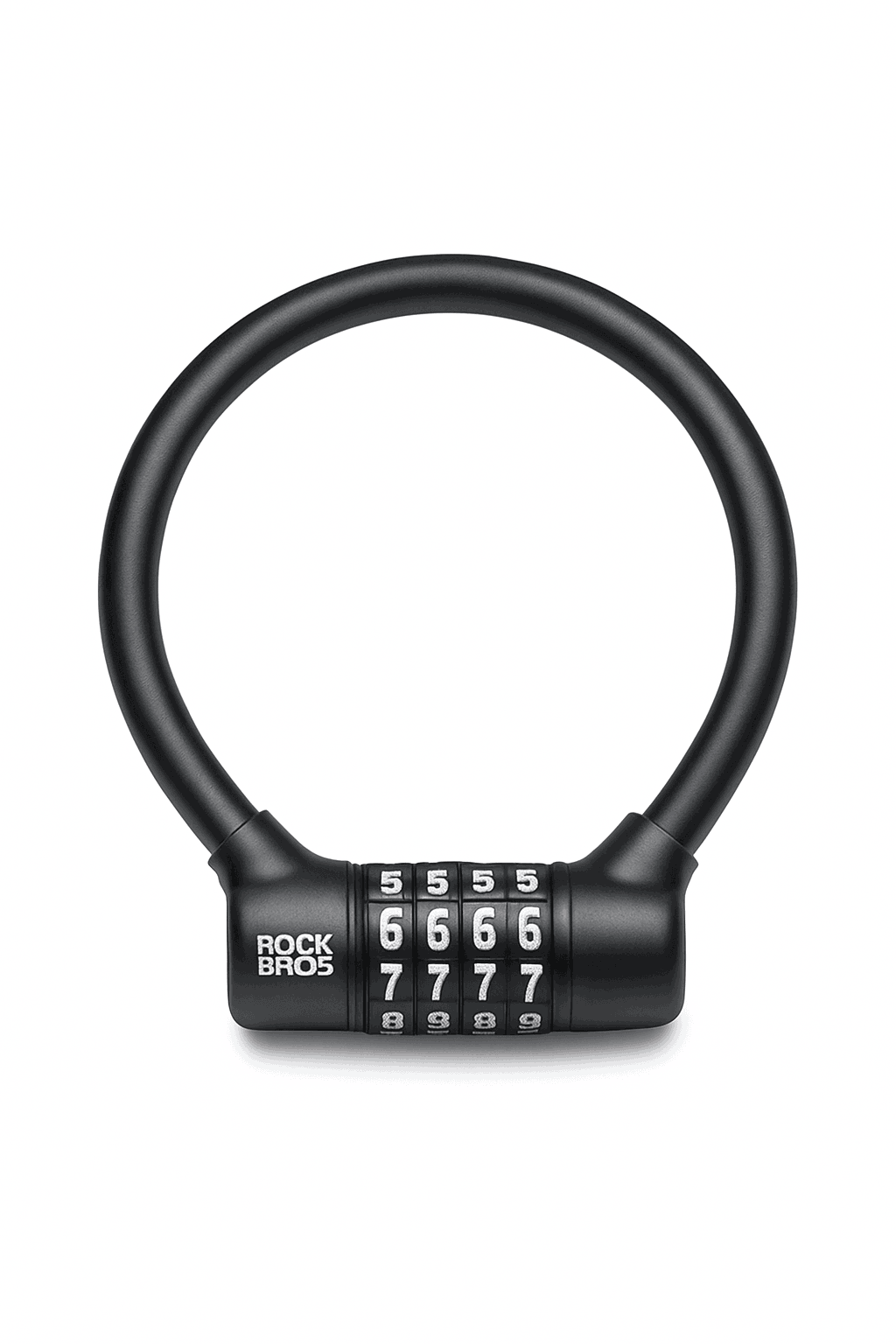 4-Digit Steel Cable Bicycle Lock, 29cm-32120007001