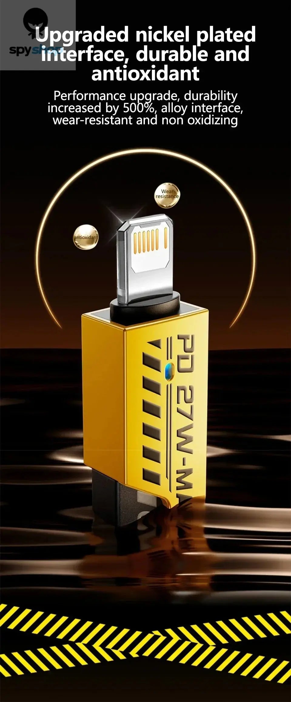 4 in 1 Mecha Fast Charging Data Cable Cord PD 27W For iPhone 15 Samsung Xiaomi 65W USB Type C Multi Port Quick Charge Wire Line Spy-shop.com