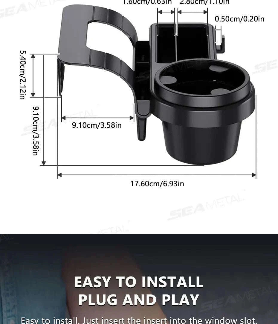 4 in 1 Car Door Organizer Hanging Cup Holder-1 pc