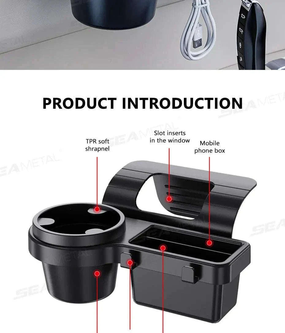 4 in 1 Car Door Organizer Hanging Cup Holder-1 pc