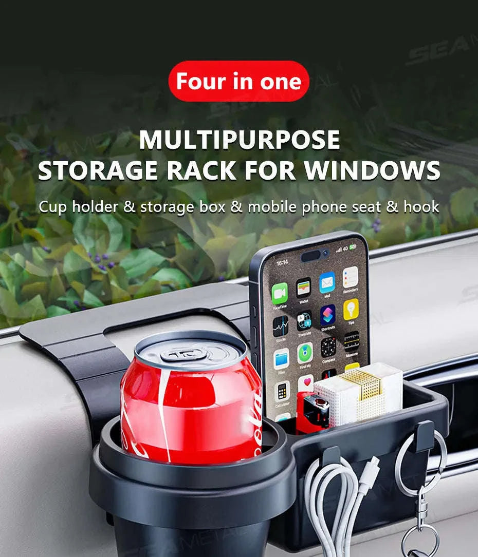 4 in 1 Car Door Organizer Hanging Cup Holder-1 pc