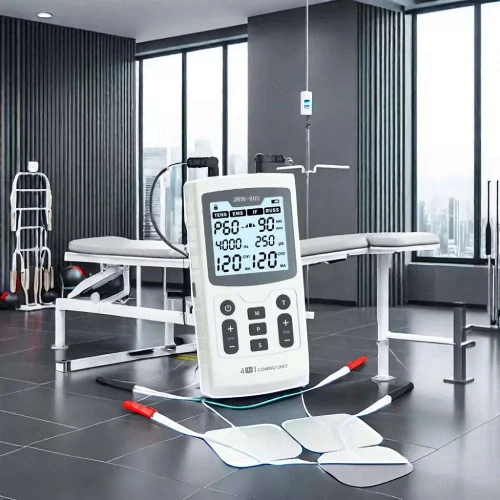 4‑in‑1 Electric Muscle Stimulation Device-JRW-600 WH