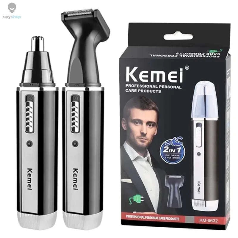 4-in-1 Grooming Trimmer for Men – Precision Heads, Cordless Design, Travel-Ready-KM-6630