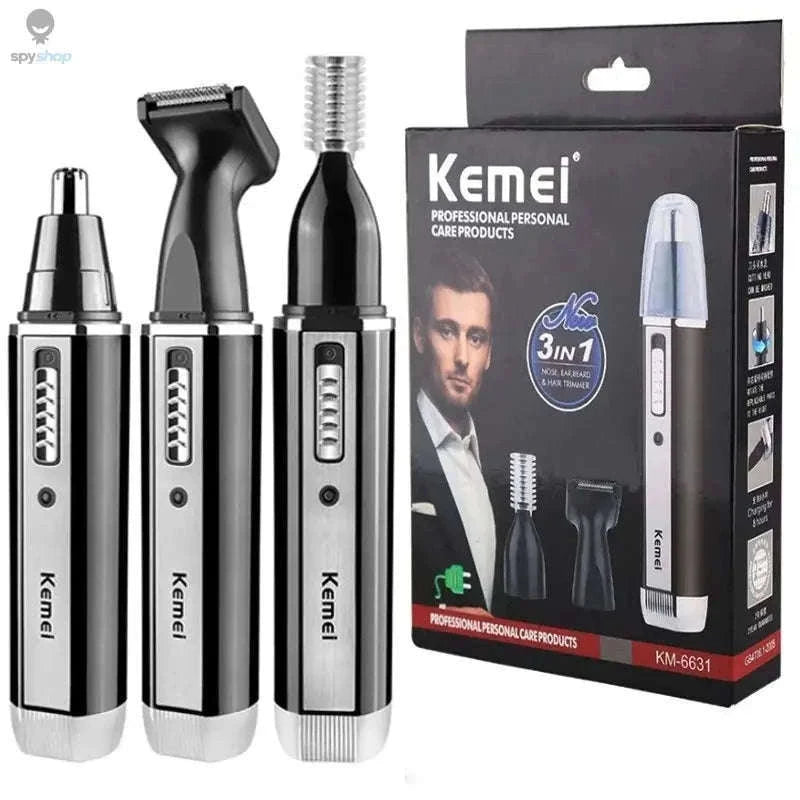 4-in-1 Grooming Trimmer for Men with Cordless Control-KM-6630