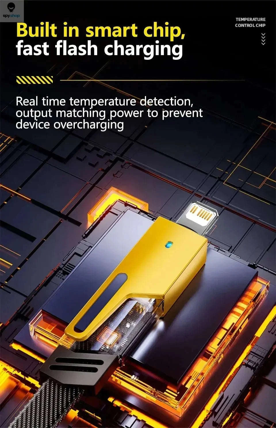 4 in 1 Mecha Fast Charging Data Cable-4 in 1 Cable / 1.5m