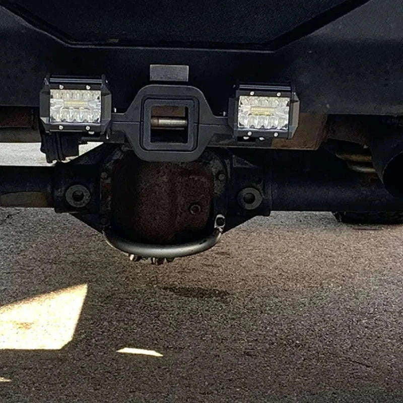 4 Inch 60W Work Light with Tow Hitch Mount-light-2pcs