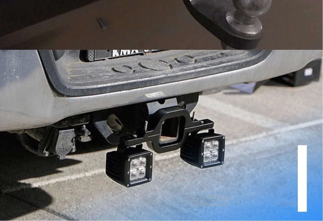 4 Inch 60W Work Light with Tow Hitch Mount-light-2pcs