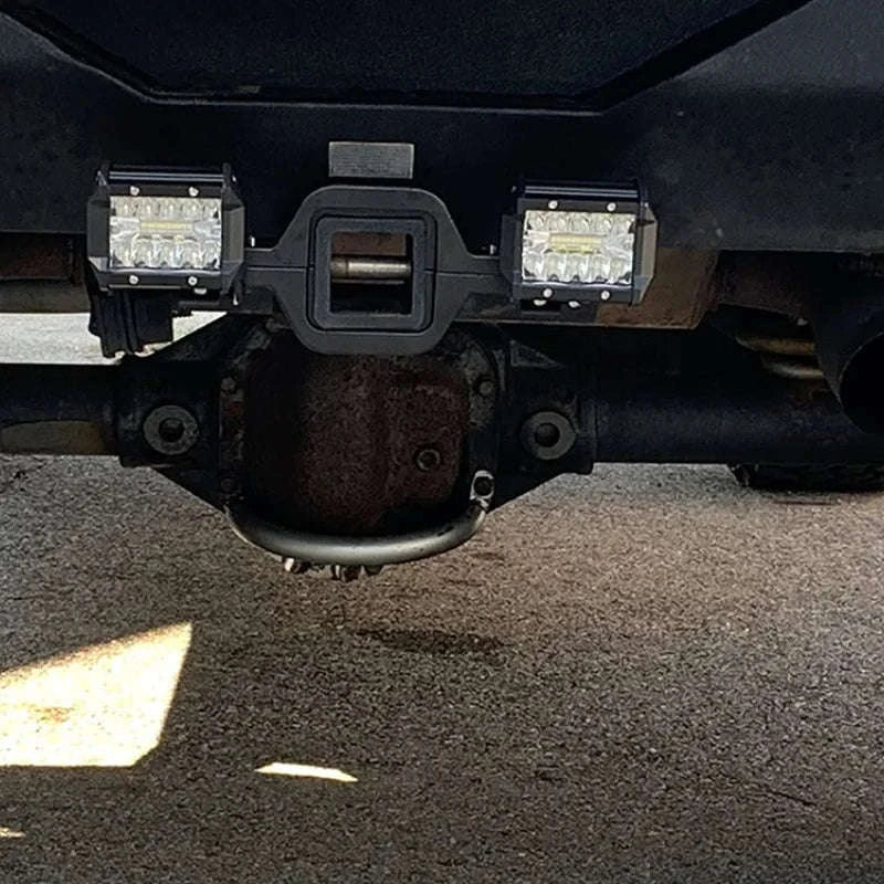 4 Inch 60W Work Light with Tow Hitch Mount-light-2pcs