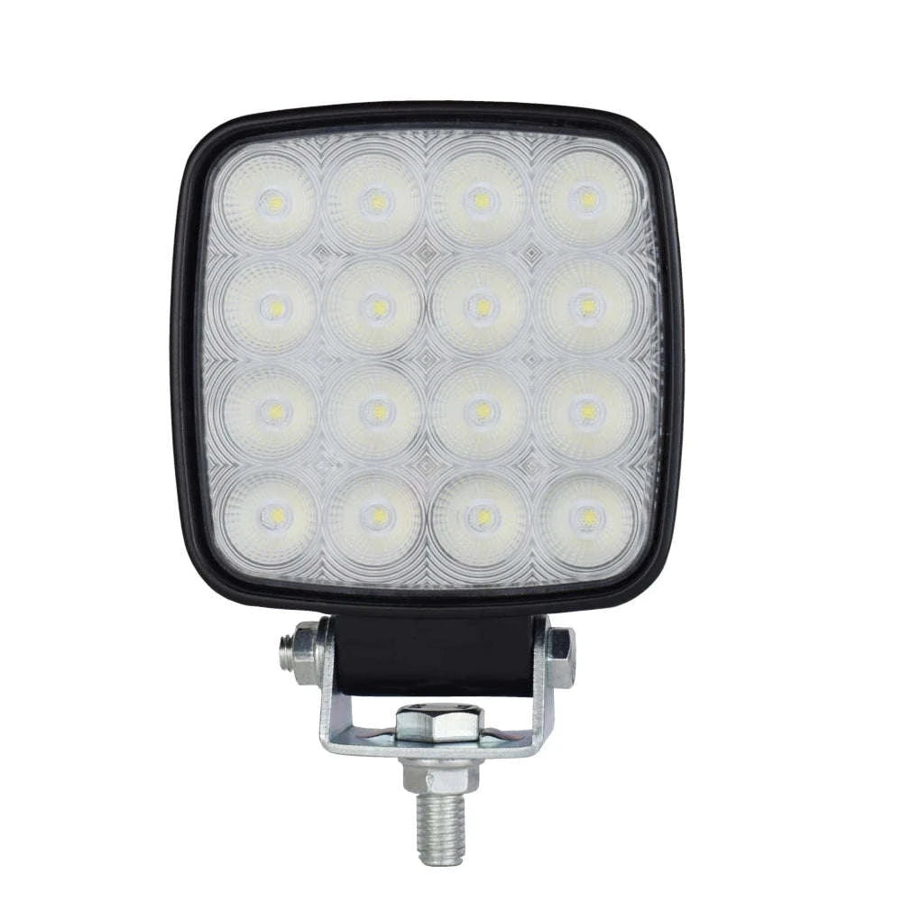 4 Inch LED Flood Light 12V/24V 48W 6240lm IP67-WHITE / 6000K