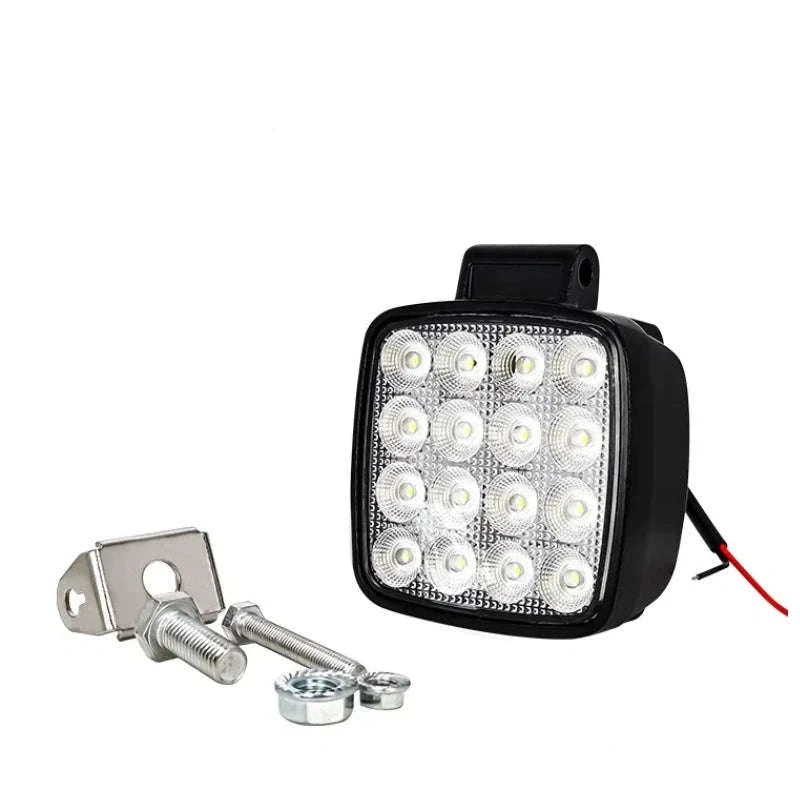 4 Inch LED Flood Light 12V 24V 6240LM IP67-WHITE / 6000K