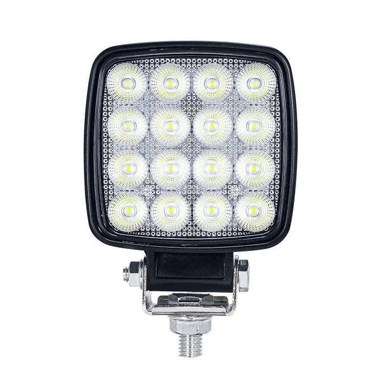 4 Inch LED Flood Light for Tractors, Forklifts & Off-Road Vehicles-WHITE / 6000K