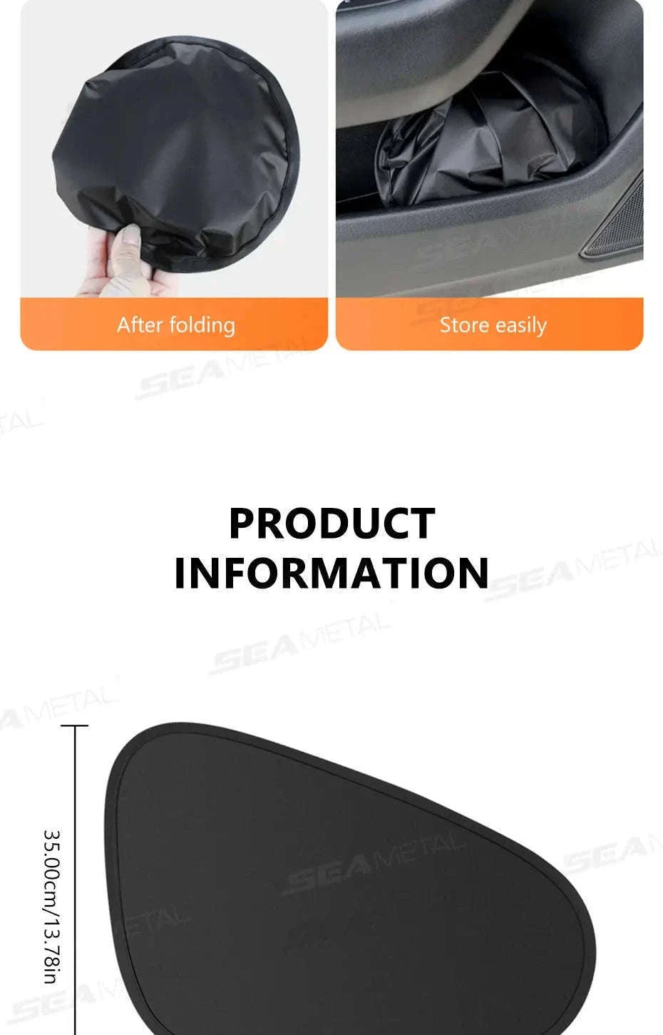 4-Layer Car Side Window Sun Shade Cover-Laser 4pcs