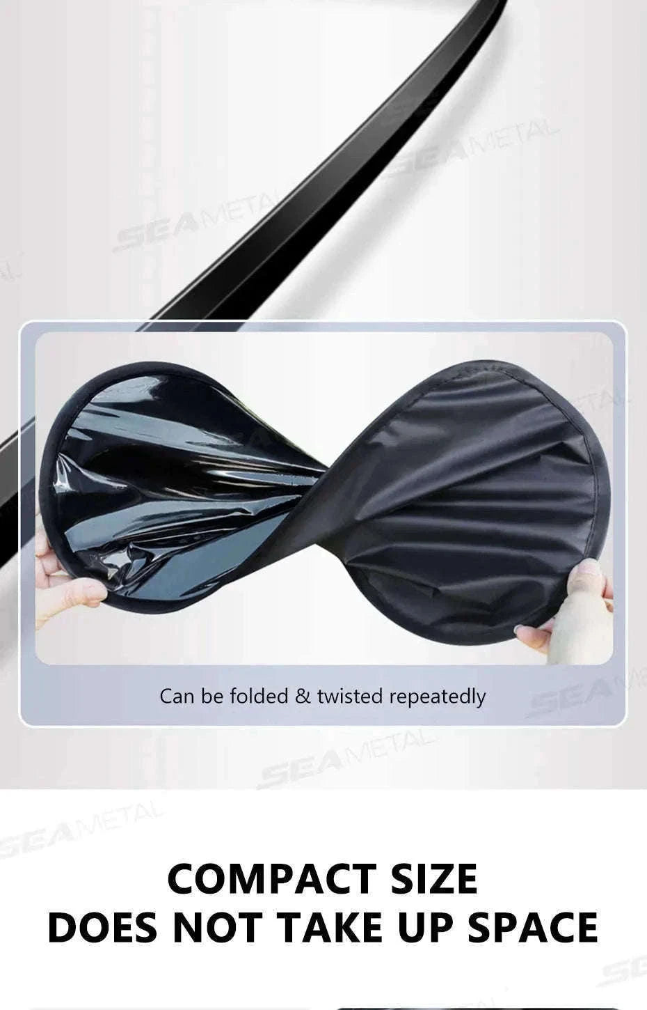 4-Layer Car Side Window Sun Shade Cover-Laser 4pcs