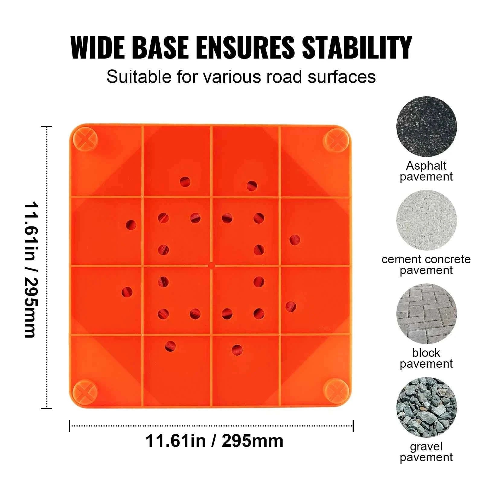 4 Pack 28 Inch Collapsible Safety Cones with Reflective Collars, Wide Base and Storage Bag-United States / 28 inch 4 pcs