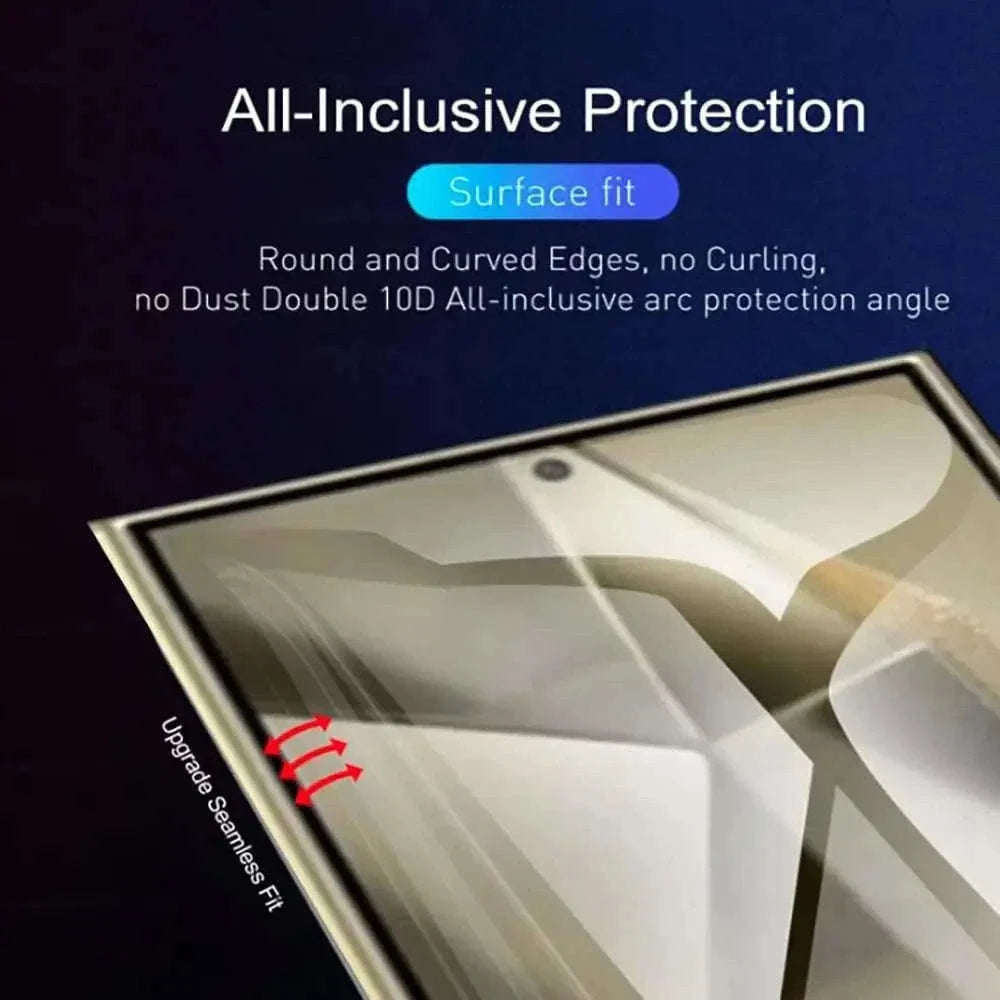 4-Pack Hydrogel Screen Protectors for Samsung Galaxy S25–S20 Ultra Plus FE-Samsung S21 FE / 4Pcs / Hydrogel Film