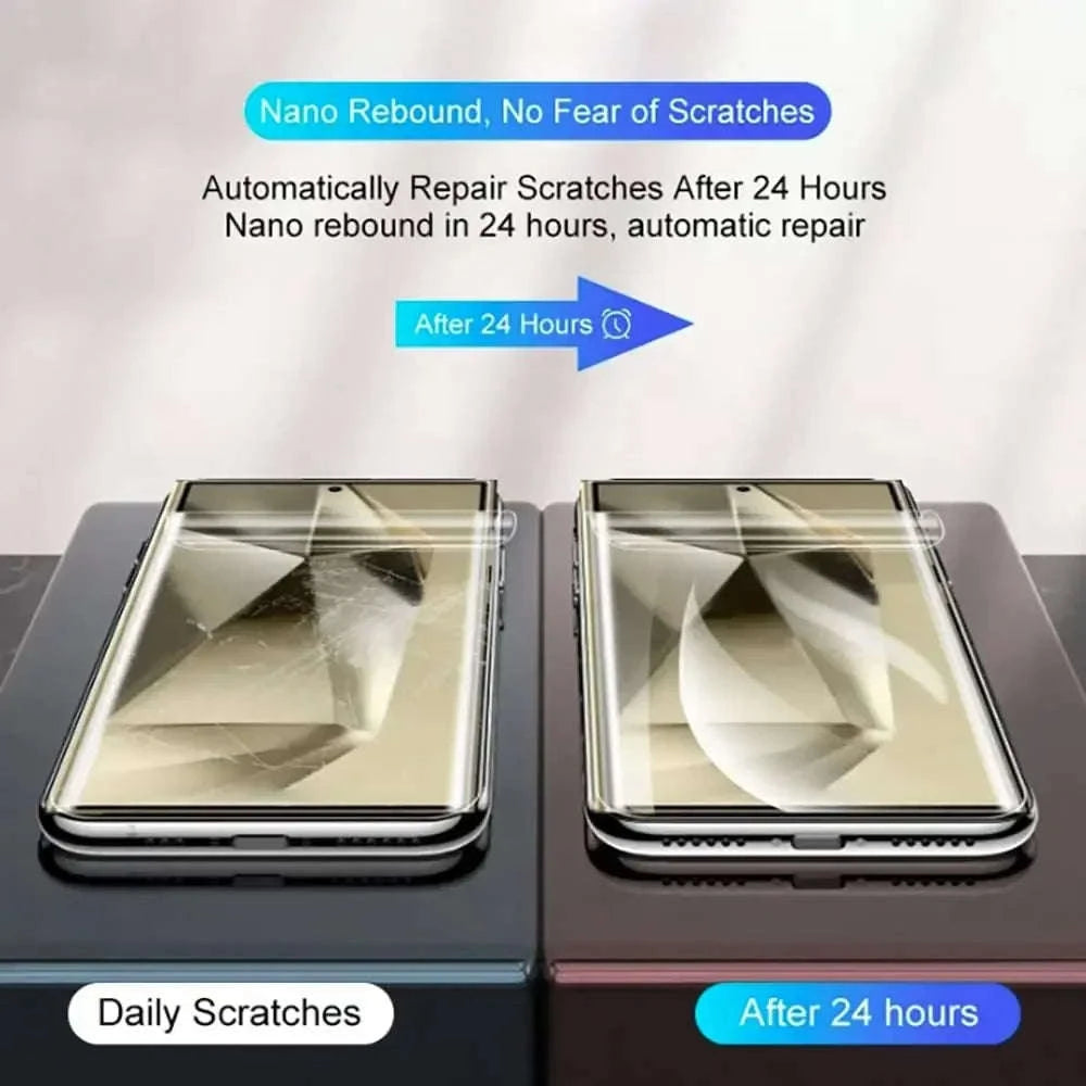 4-Pack Hydrogel Screen Protectors for Samsung Galaxy S25–S20 Ultra Plus FE-Samsung S22 Plus / 4Pcs / Hydrogel Film