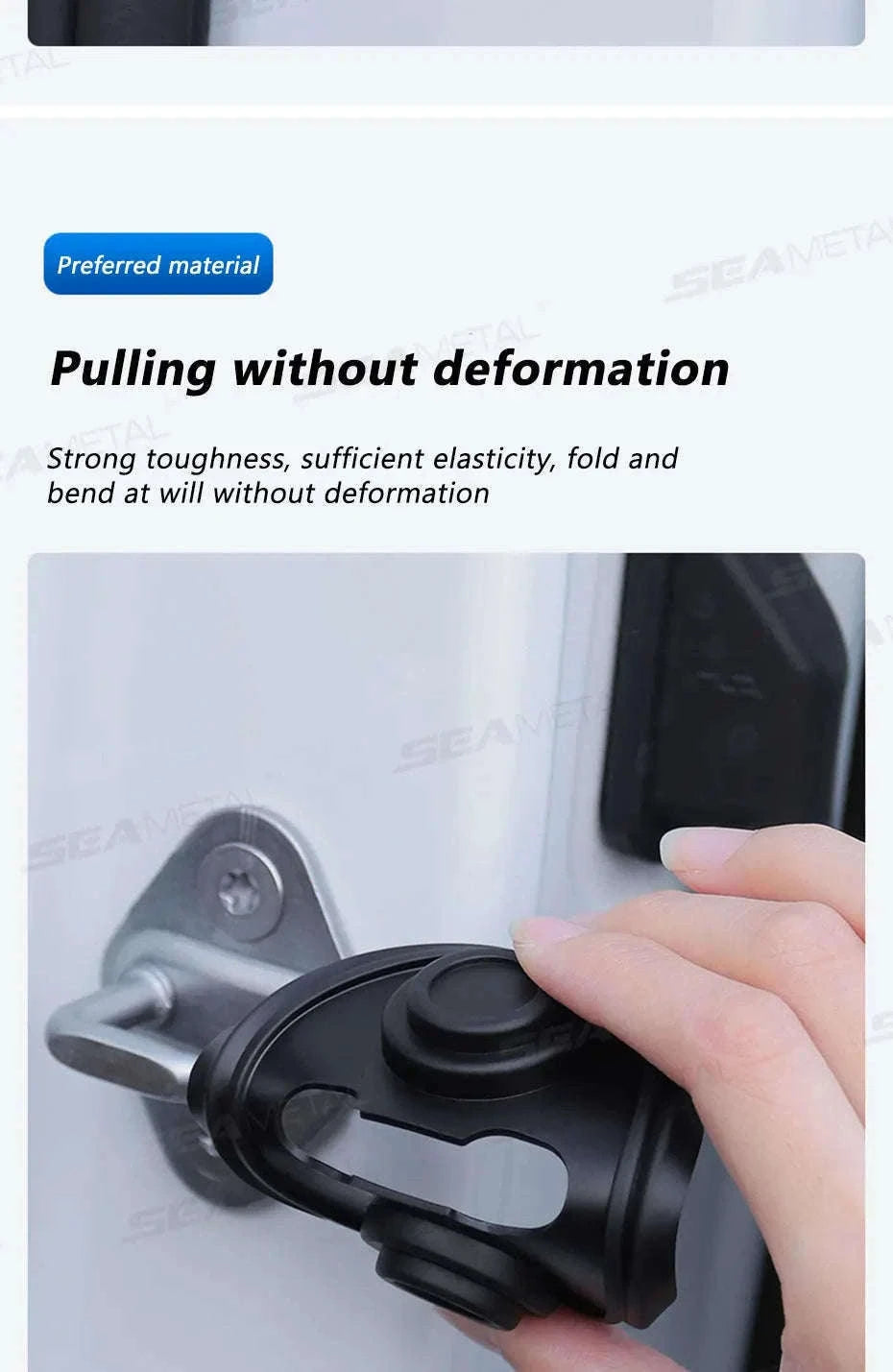 4-Piece Car Door Lock Protector Cover-4pcs