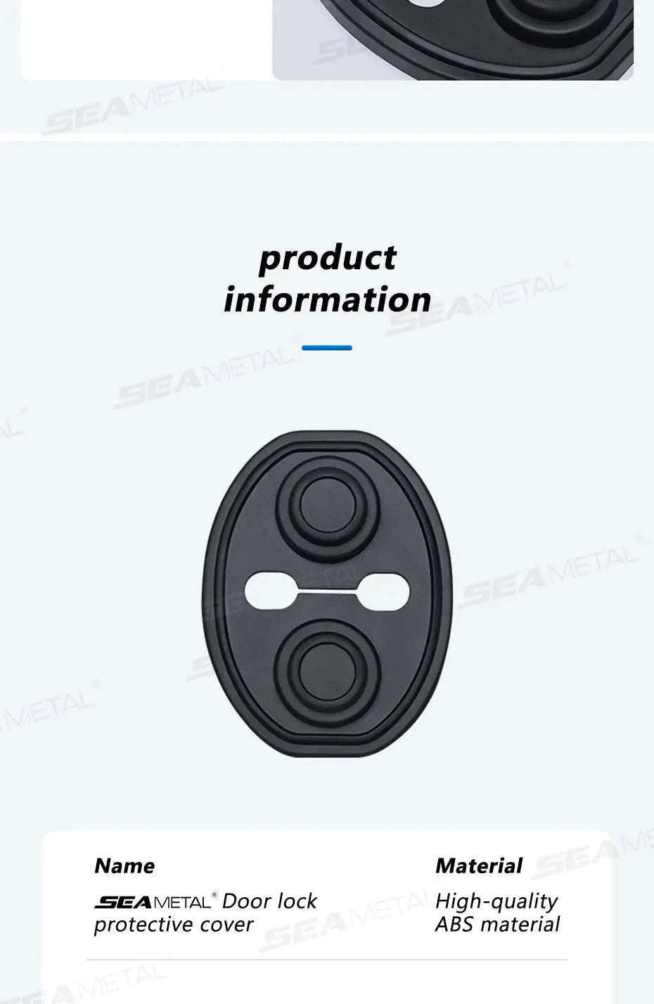 4-Piece Car Door Lock Protector Cover-4pcs