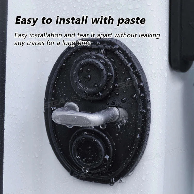 4-Piece Car Door Lock Protector Cover-4pcs