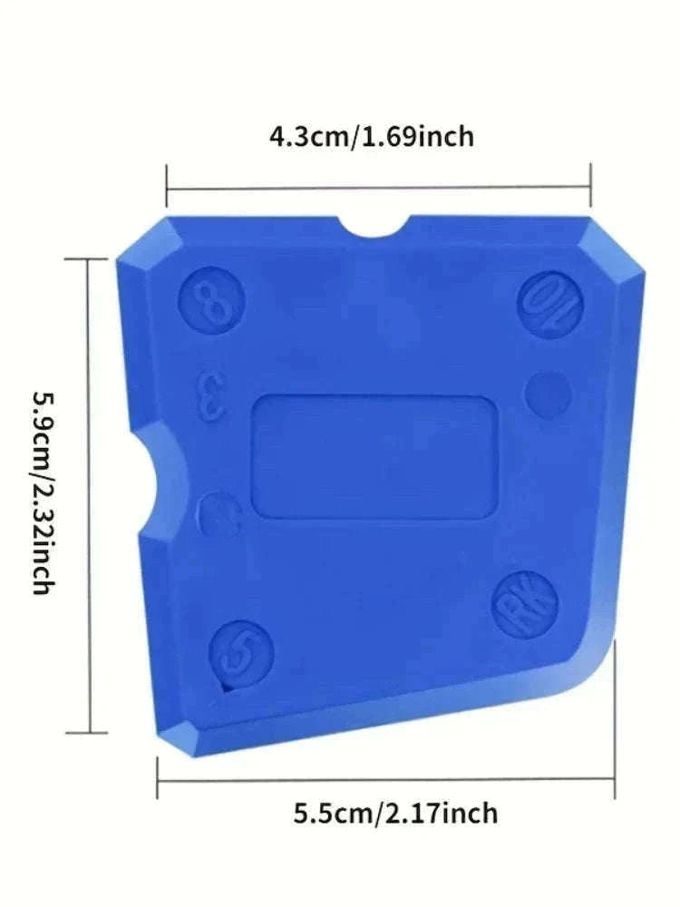 4-Piece Silicone Caulking Tool Kit for Clean Seal Lines-Default Title