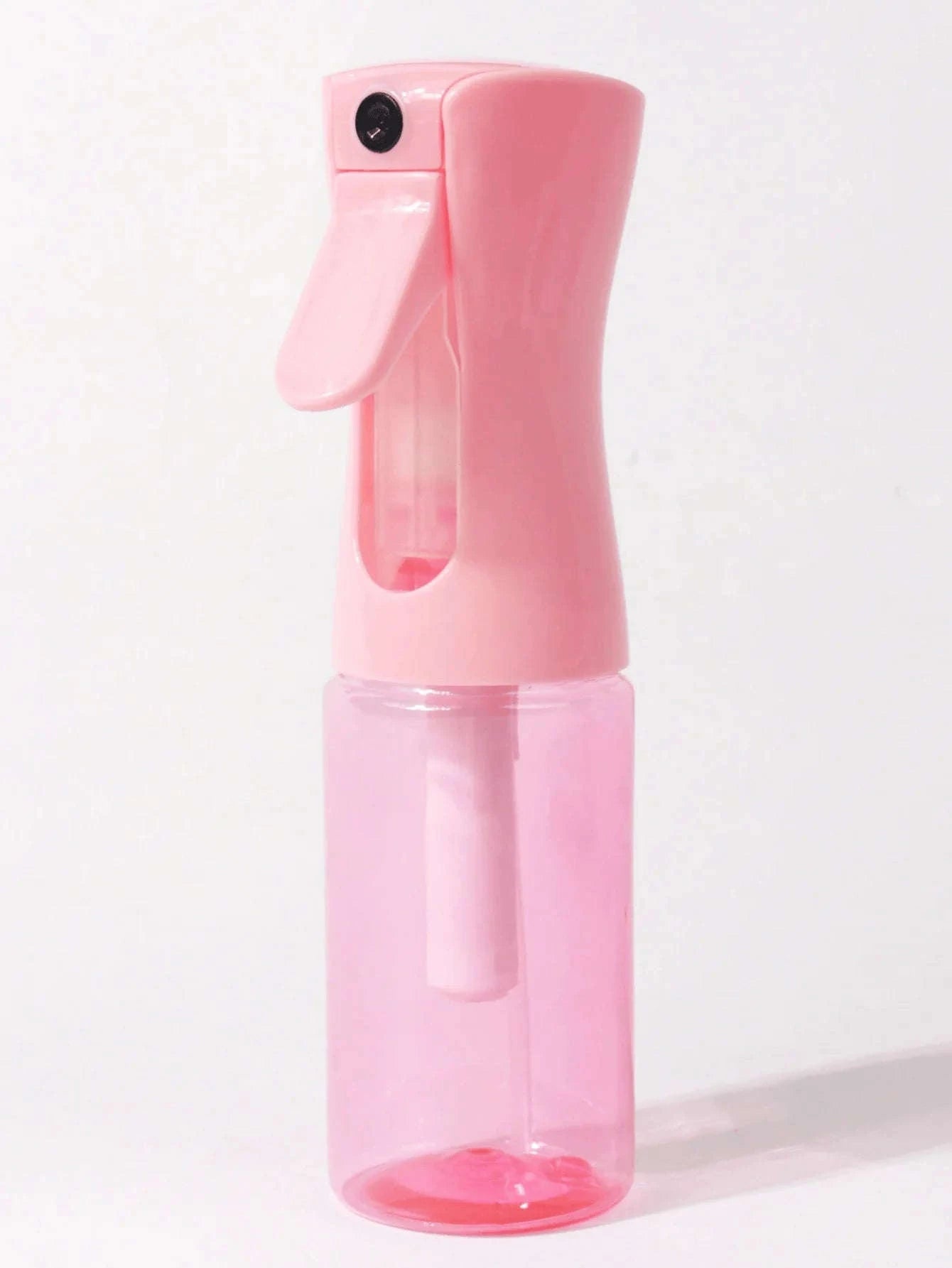 4-Piece Slick Back Hair Styling Kit with Edge Brush & Spray Bottle-Pink / United States