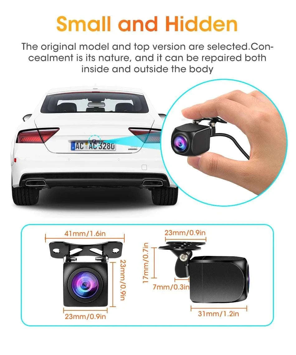 4‑Pin Rear View Backup Camera 1080P Waterproof Night Vision-For 4pin DVR