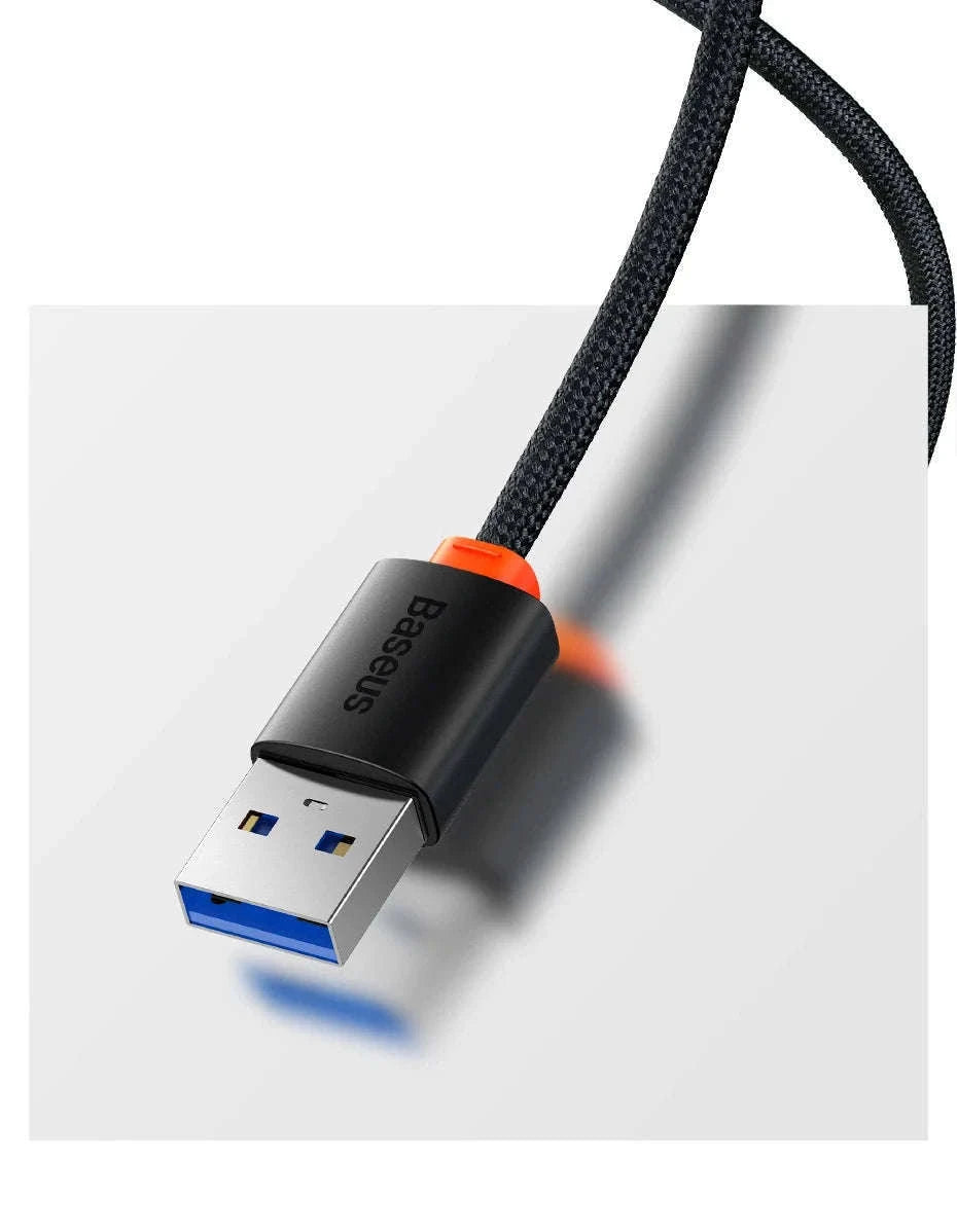 4-Port USB-C to USB 3.0 Hub Adapter, 5Gbps Transfer-USB A HUB 1m Black