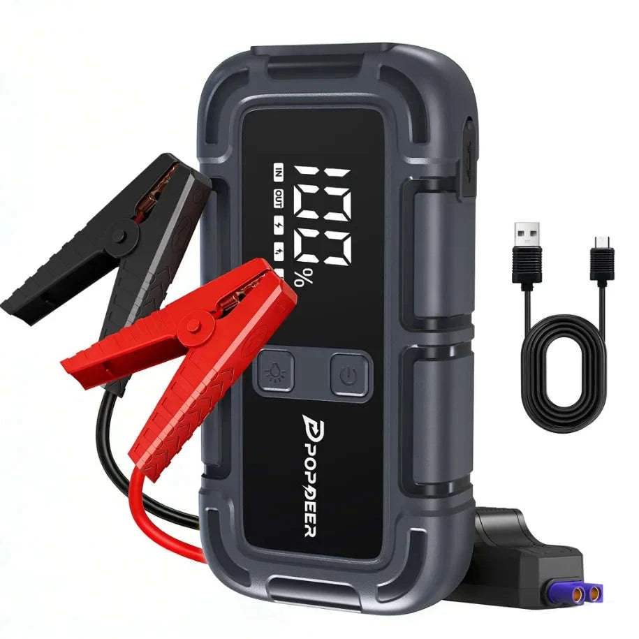 4000A 12V Jump Starter with LCD Display and Dual USB-PD-J06 / Poland