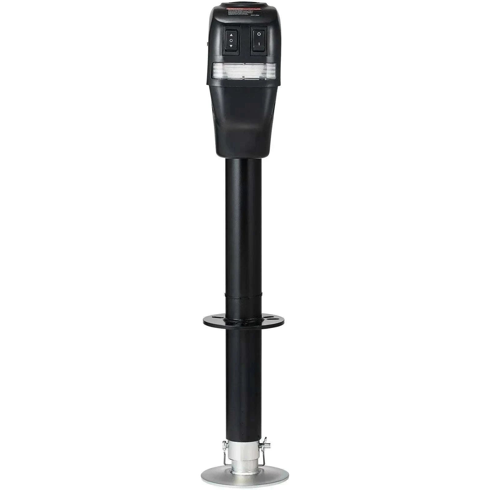 4000LB Electric Trailer Jack with LED Light & Waterproof Cover-United States