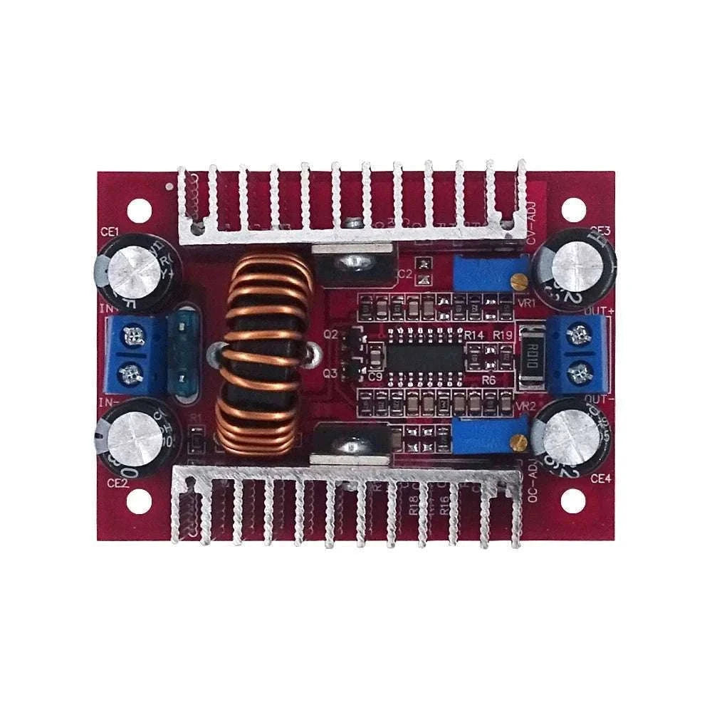 400W DC Step-Up Boost Converter with Adjustable Output-400W